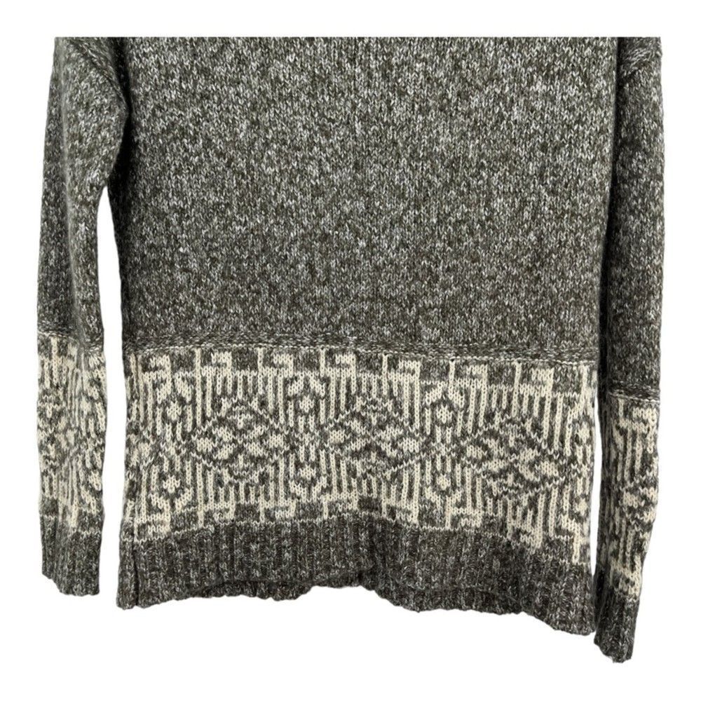 Urban Outfitters Ecote Heather Green Pullover Knit Sweater Front Pockets Women S - Picture 6 of 12
